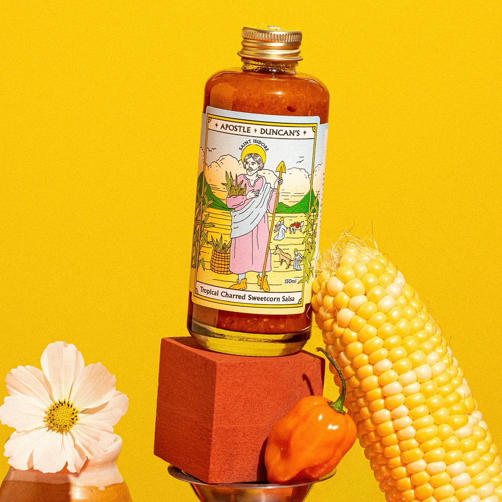 Apostle/Duncans Hot Sauce Tropical Charred Sweetcorn Salsa - Image 3