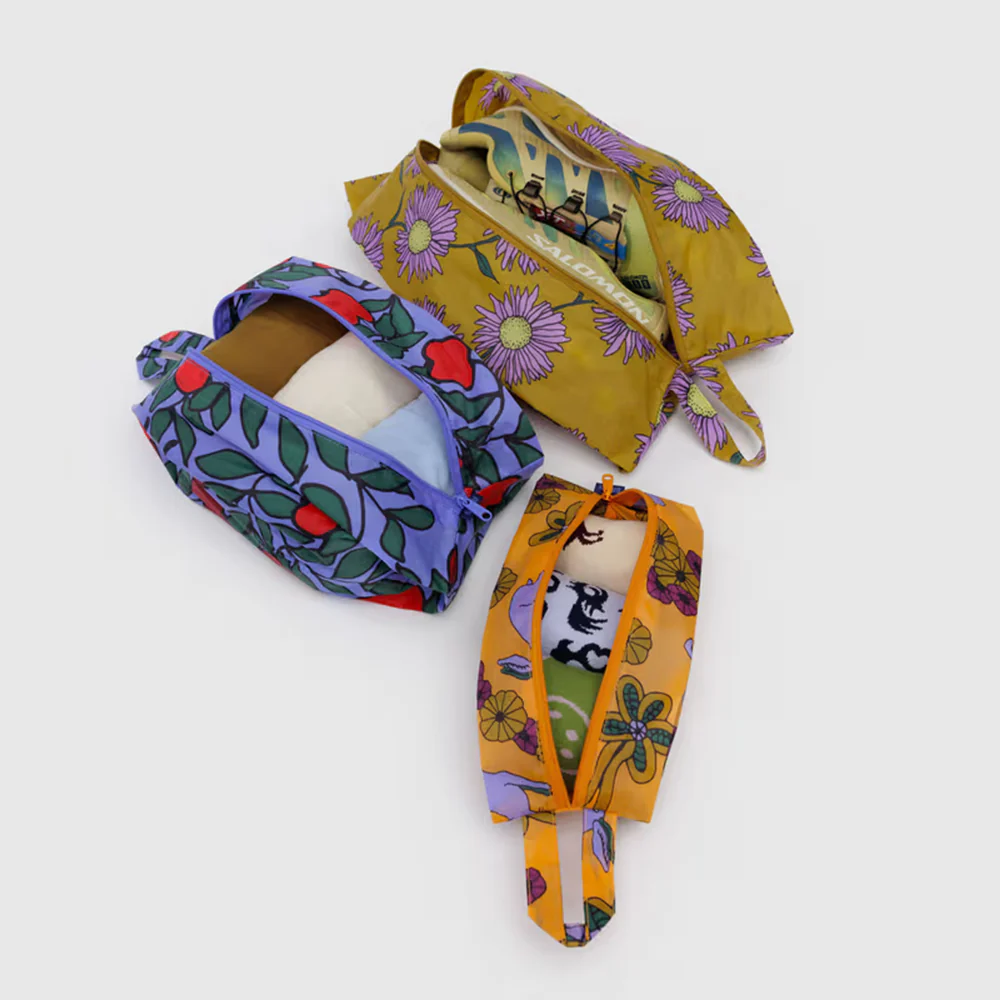 Baggu 3D Zip Pouch Night Orchard - Image 2