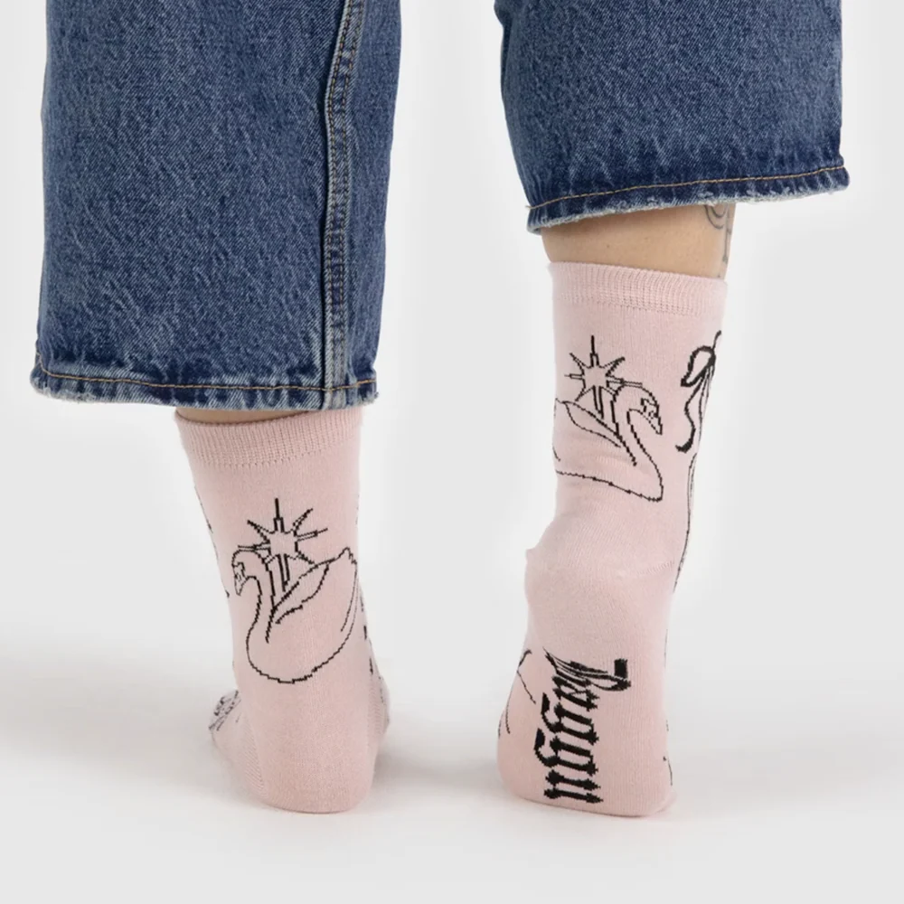 Baggu Crew Socks Ballet Icons - Image 2