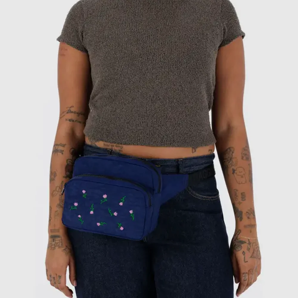 Baggu Fanny Pack Embroidered Wildflower - Image 4