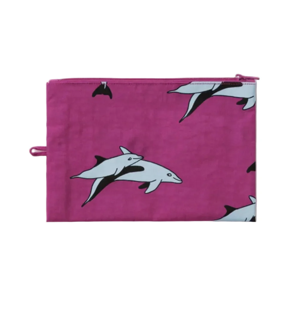 Baggu Flat Pouch Vacation Animals - Image 5