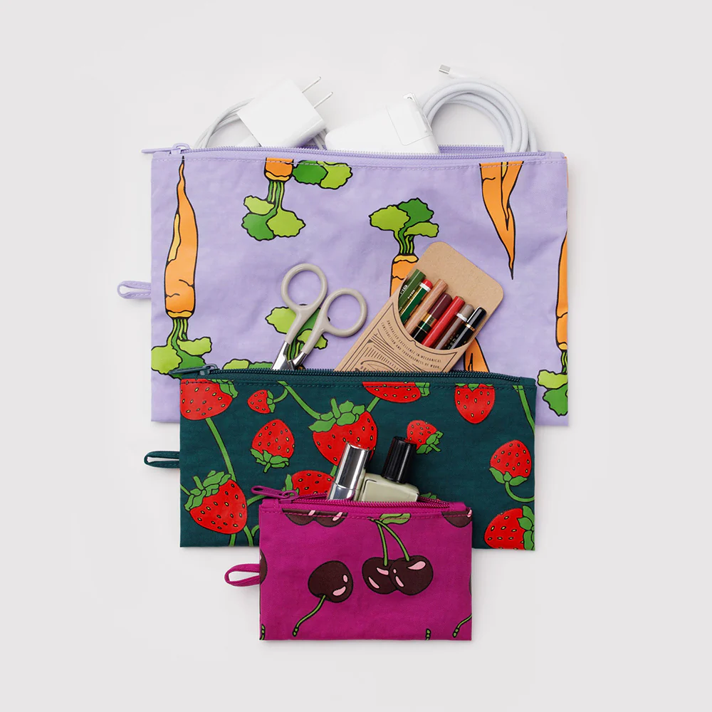 Baggu Flat Pouch Fruit & Veg - Image 2