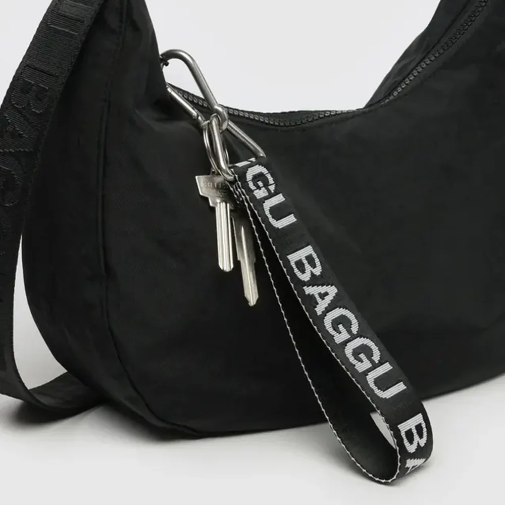 Baggu Logo Keychain Black - Image 3