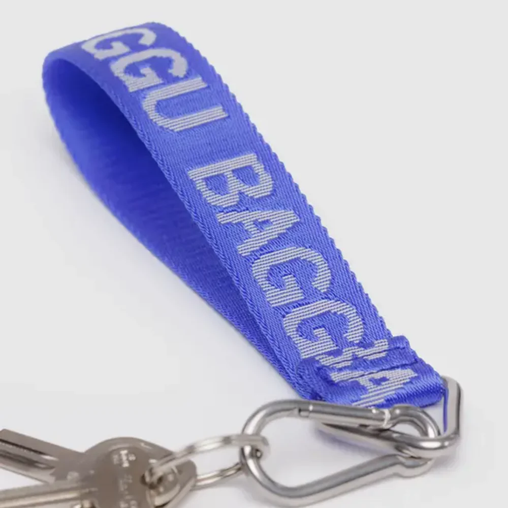 Baggu Logo Keychain Royal Blue - Image 2