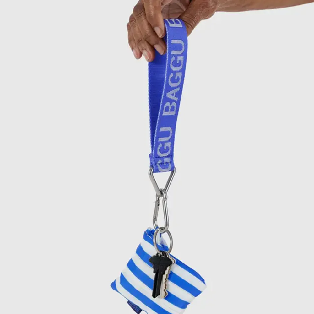 Baggu Logo Keychain Royal Blue - Image 3