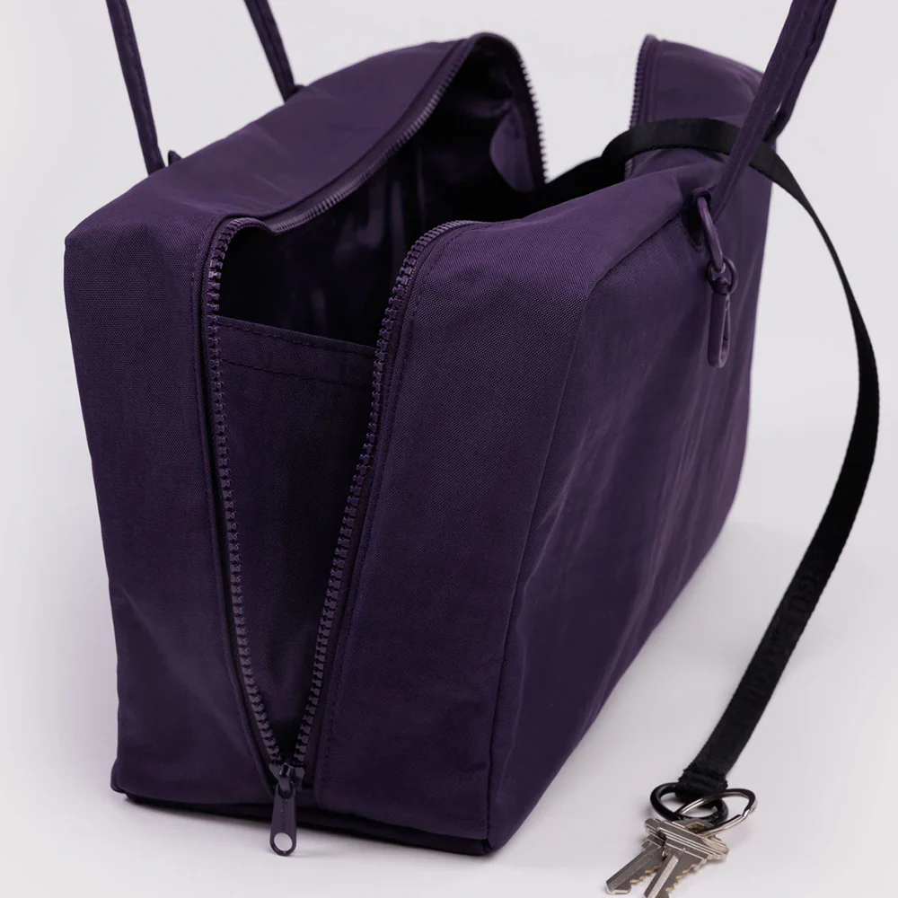 Baggu Nylon Bowler Bag Fig - Image 3