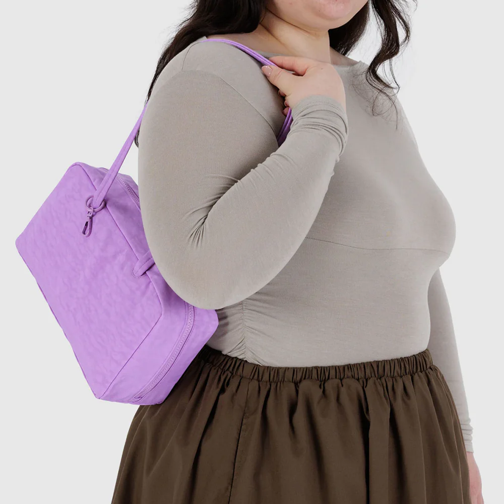 Baggu Nylon Bowler Bag Rose - Image 2