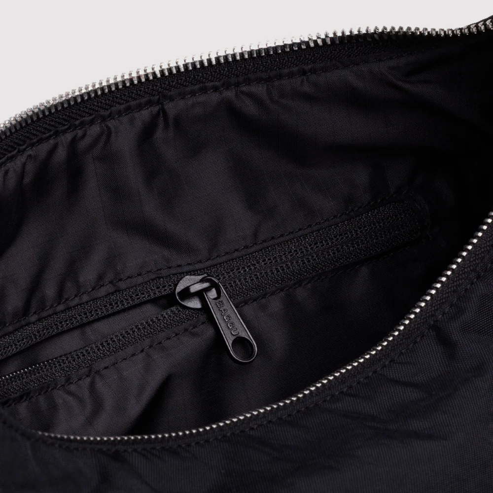 Baggu Nylon Meringue Bag Black - Image 3
