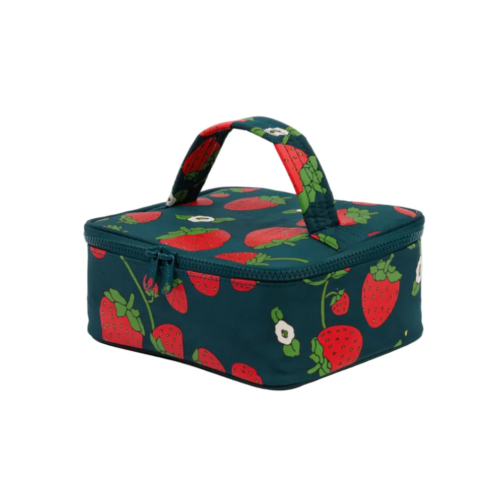Baggu Small Cosmetic Case Strawberry Blossom
