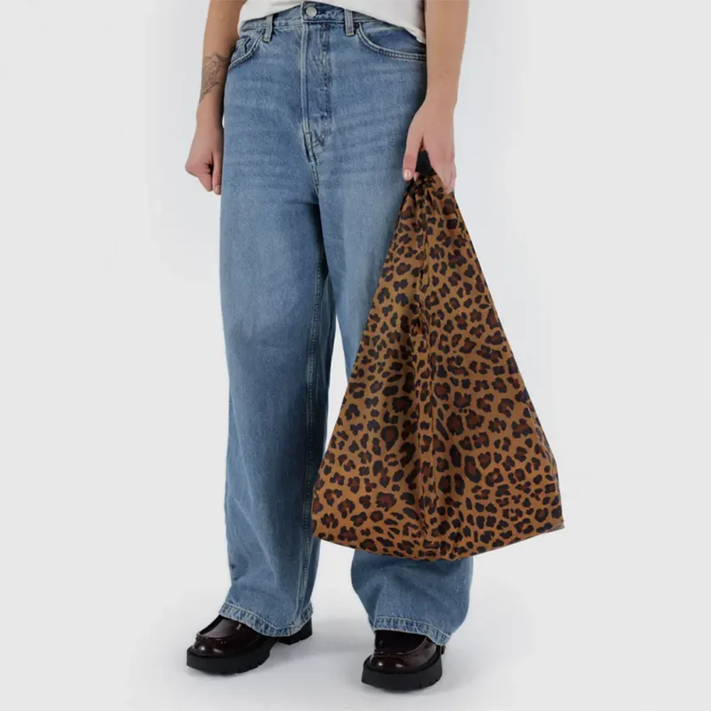 Baggu Standard Reusable Bag Leopard - Image 2