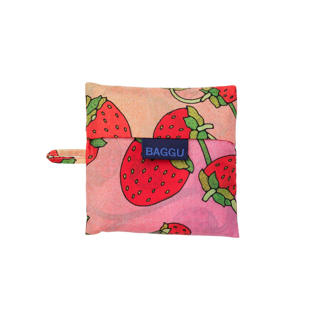 Baggu Standard Reusable Bag Strawberry Blossom - Image 2