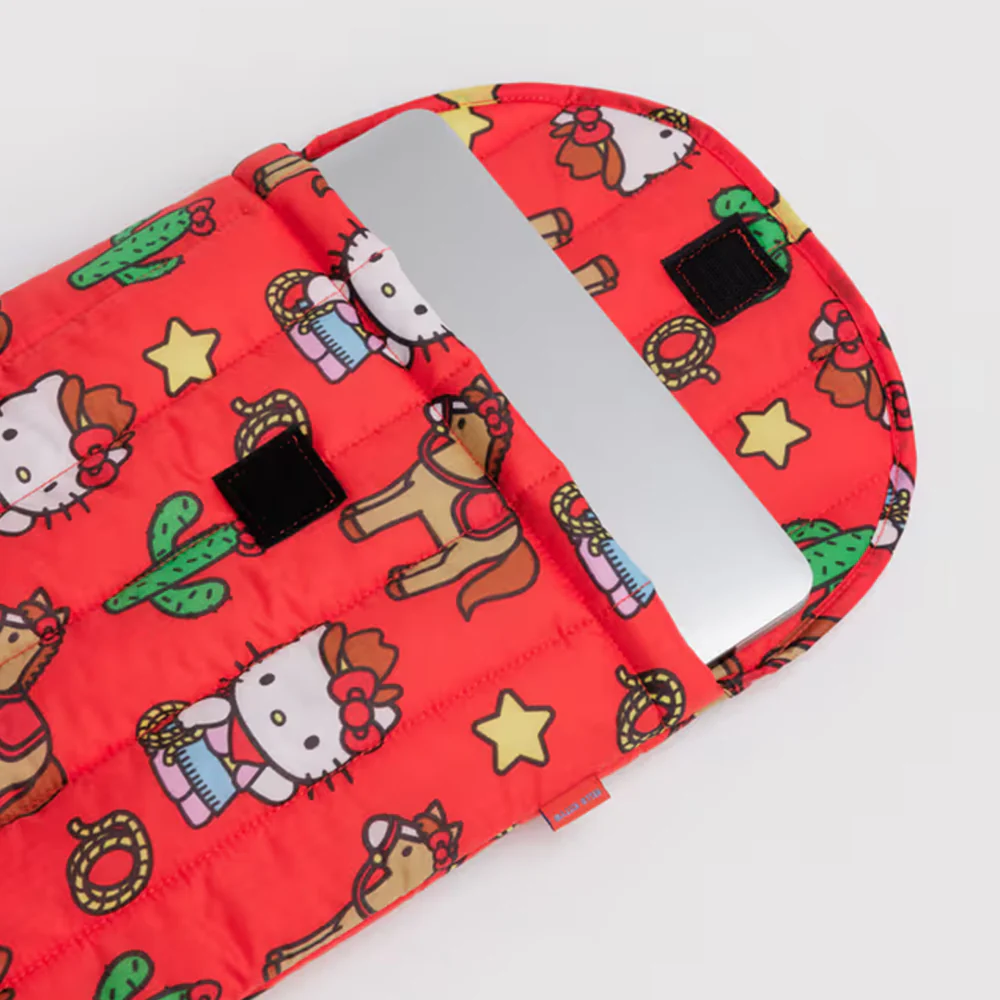 Baggu x Hello Ketty Puffy Laptop Sleeve 16 inch Hello Kitty Western - Image 2
