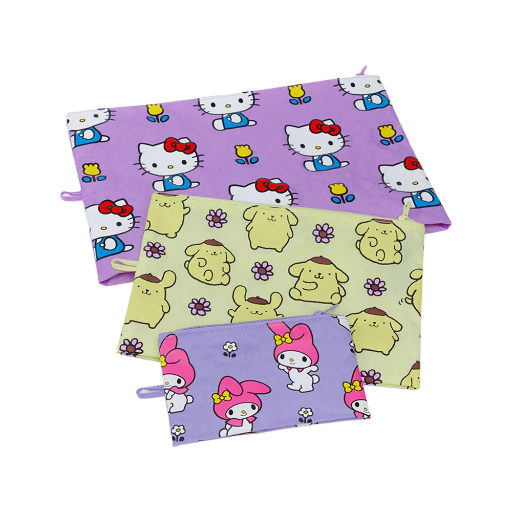 Baggu x Hello Kitty Go Pouch Hello Kitty & Friends Florals - Image 2
