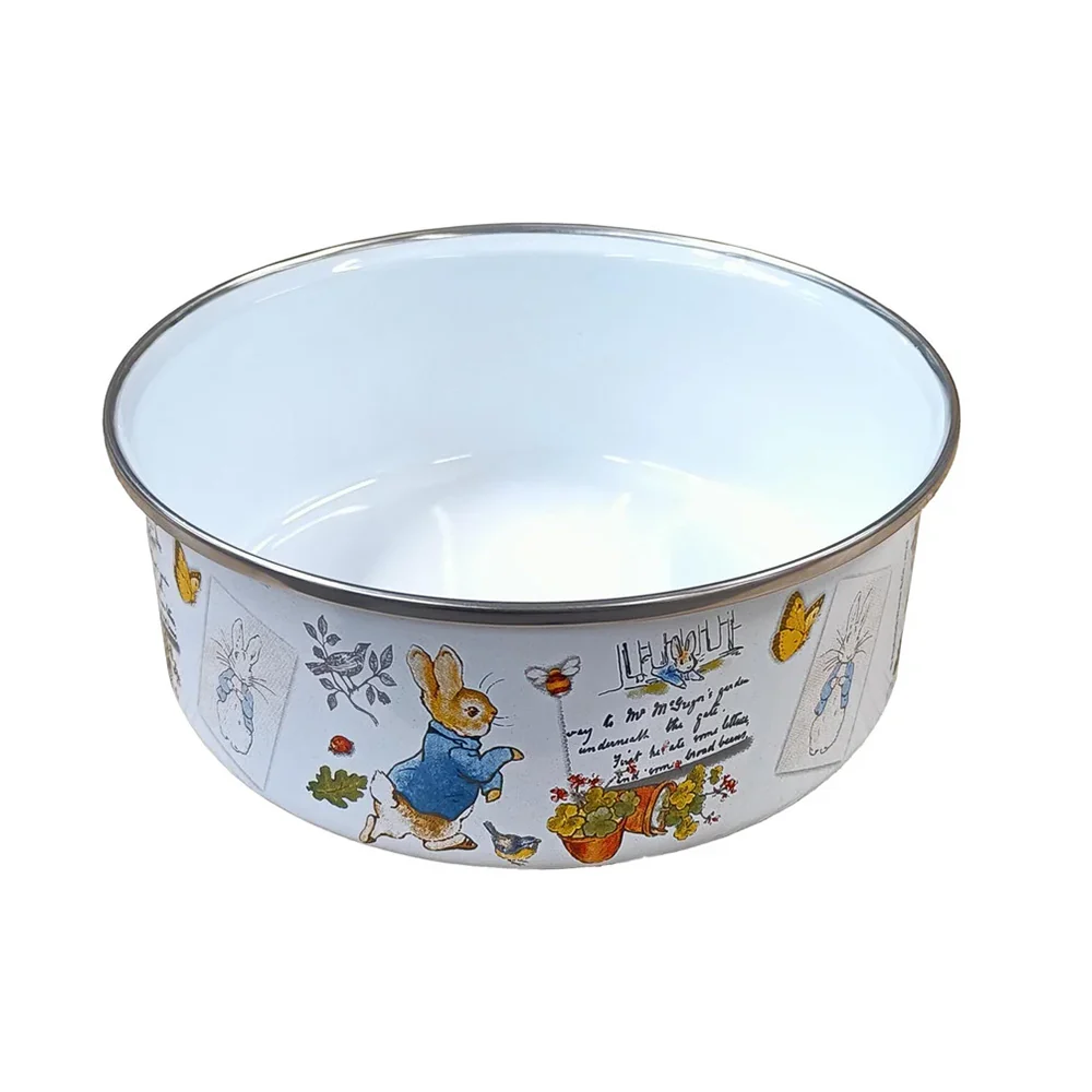 Beatrix Potter Enamel Bowl Peter Rabbit