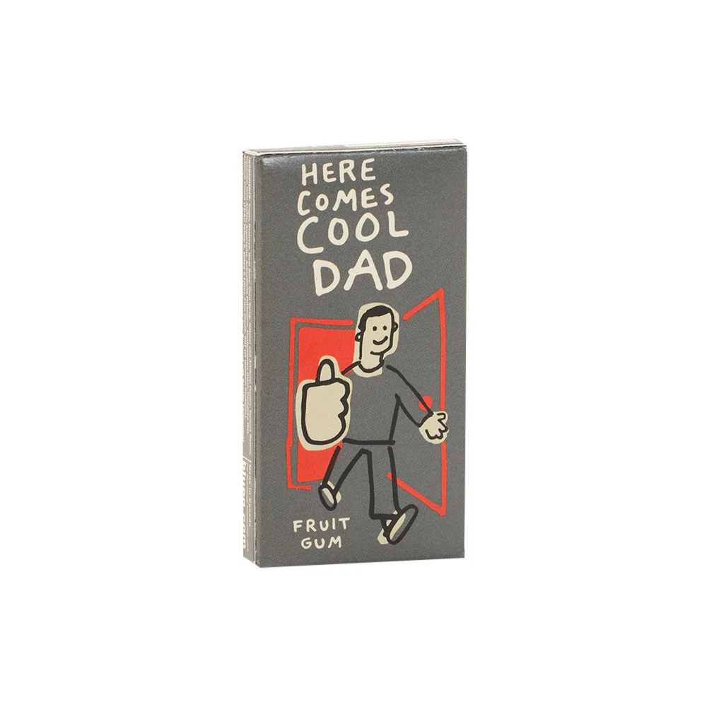 Blue Q Chewing Gum Here Comes Cool Dad