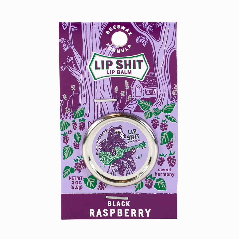 Blue Q Lip Sh*t Black Raspberry