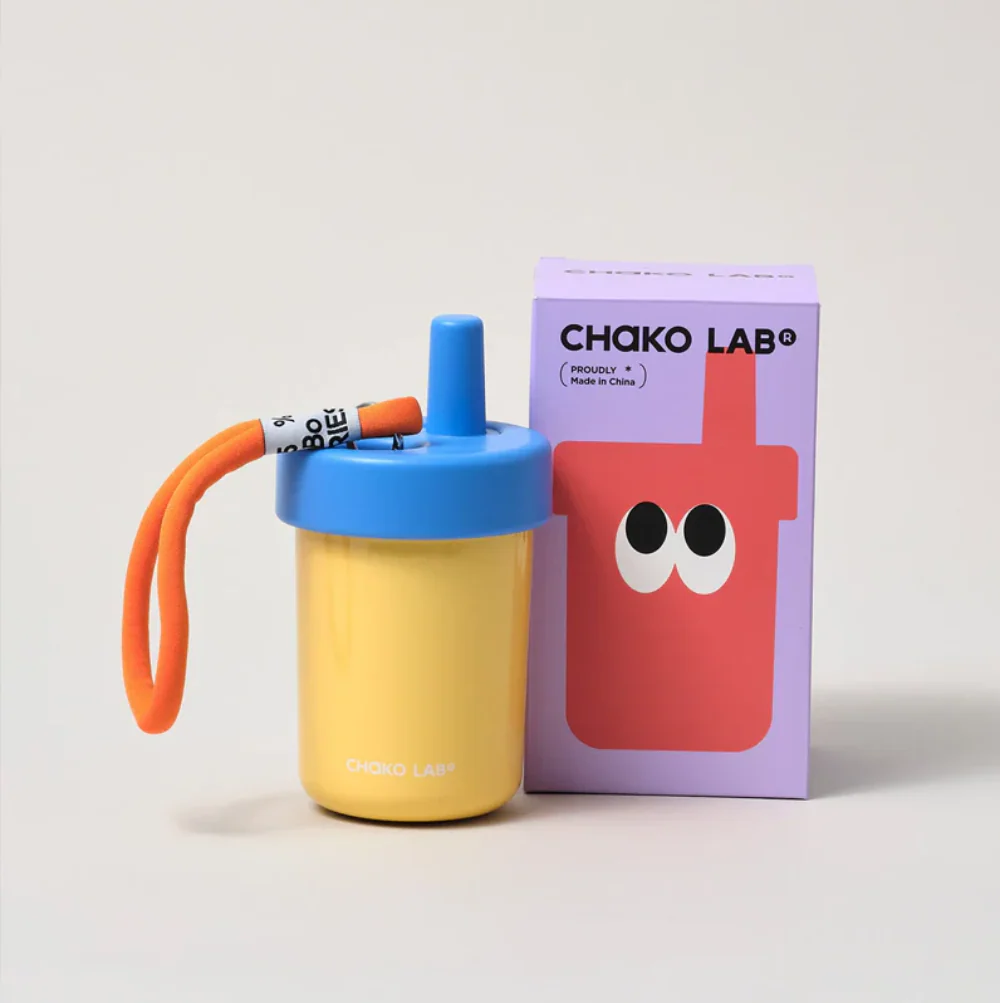 Chako Lab Bobo Tumbler Yellow Blue - Image 2