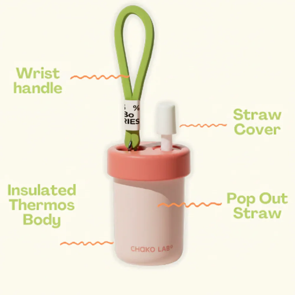 Chako Lab Bobo Tumbler Pink Pink - Image 3