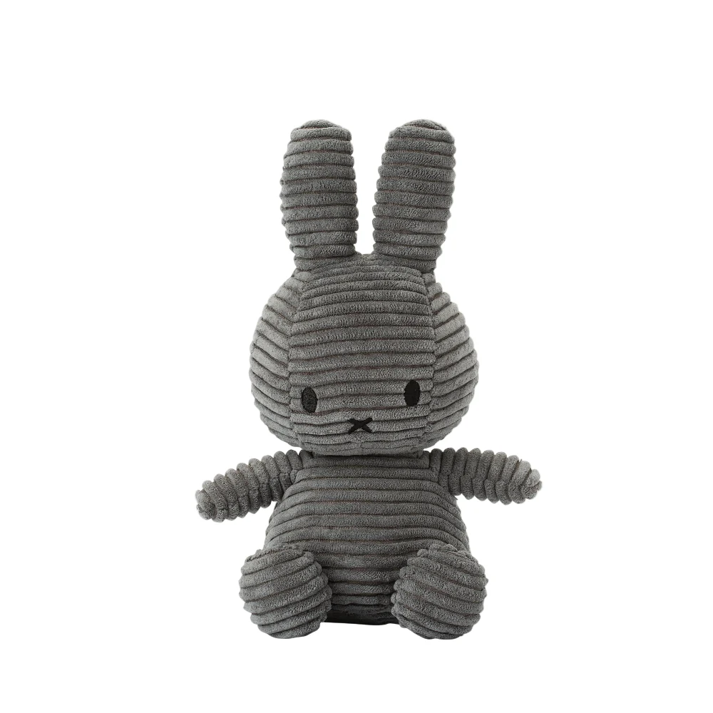 Bon Ton Toys x Miffy Corduroy Miffy Grey
