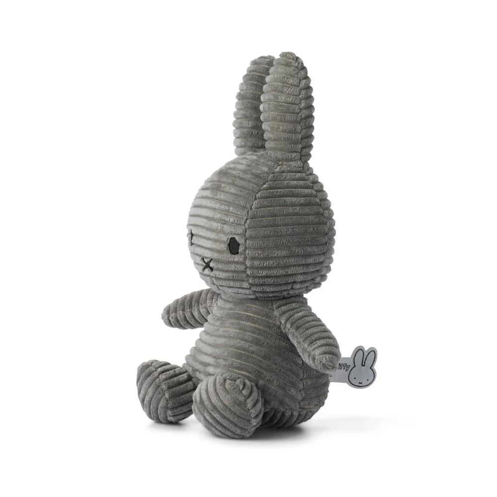 Bon Ton Toys x Miffy Corduroy Miffy Grey - Image 2