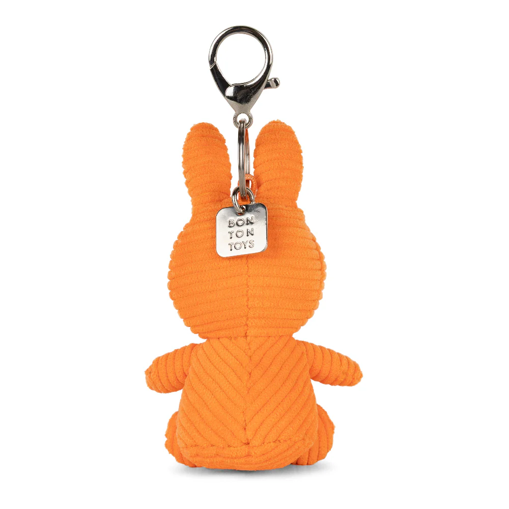 Bon Ton Toys x Miffy Keychain Corduroy Doll Orange - Image 2