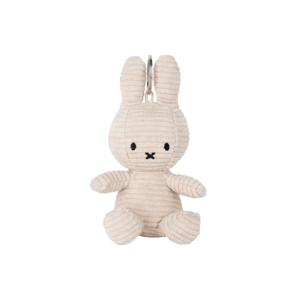 Bon Ton Toys x Miffy Keychain Corduroy Doll Stone Grey