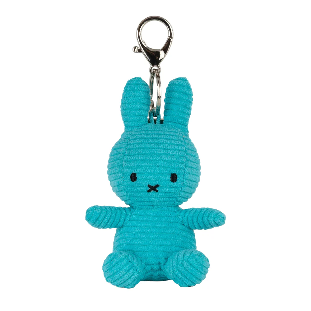 Bon Ton Toys x Miffy Keychain Corduroy Doll Teal