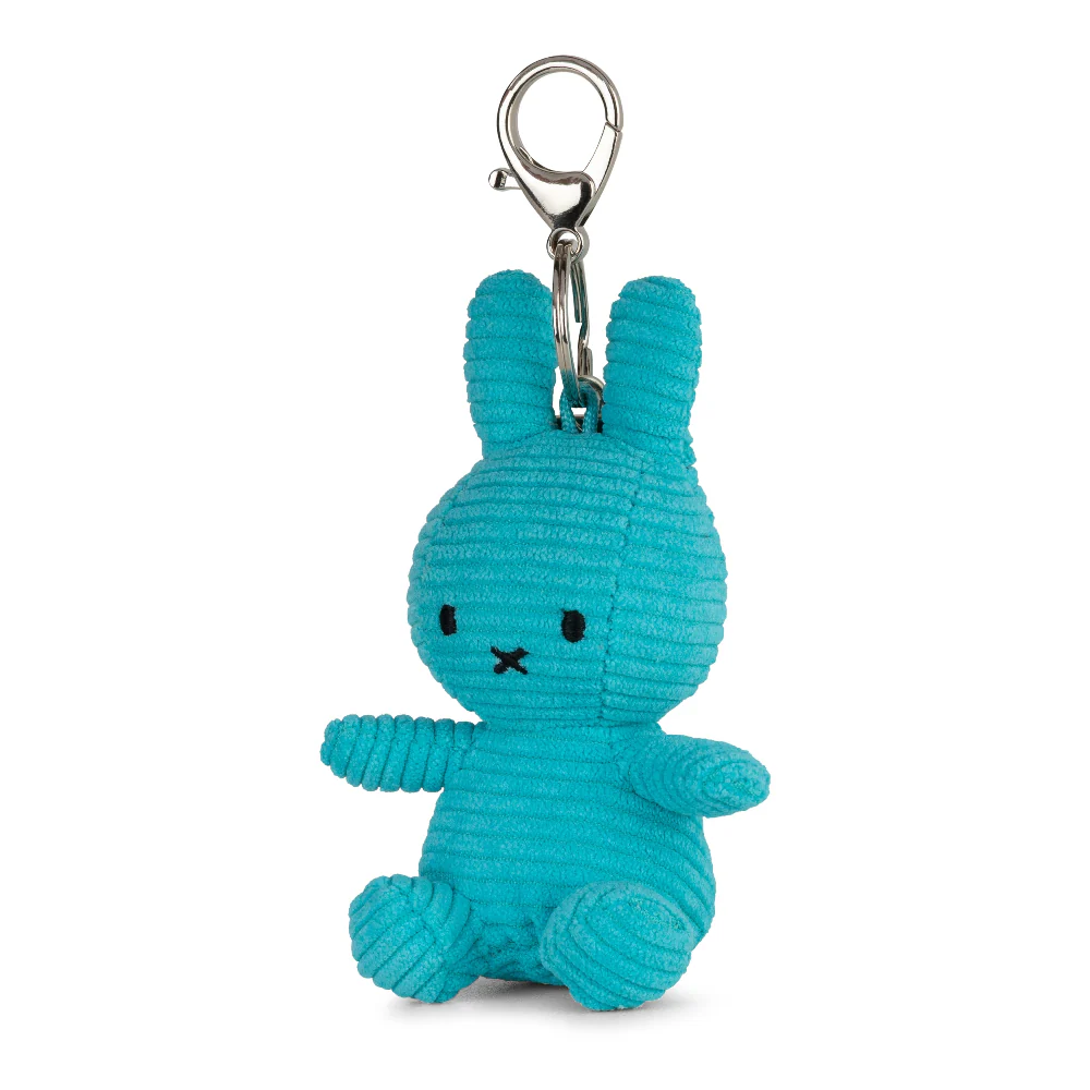 Bon Ton Toys x Miffy Keychain Corduroy Doll Teal - Image 2