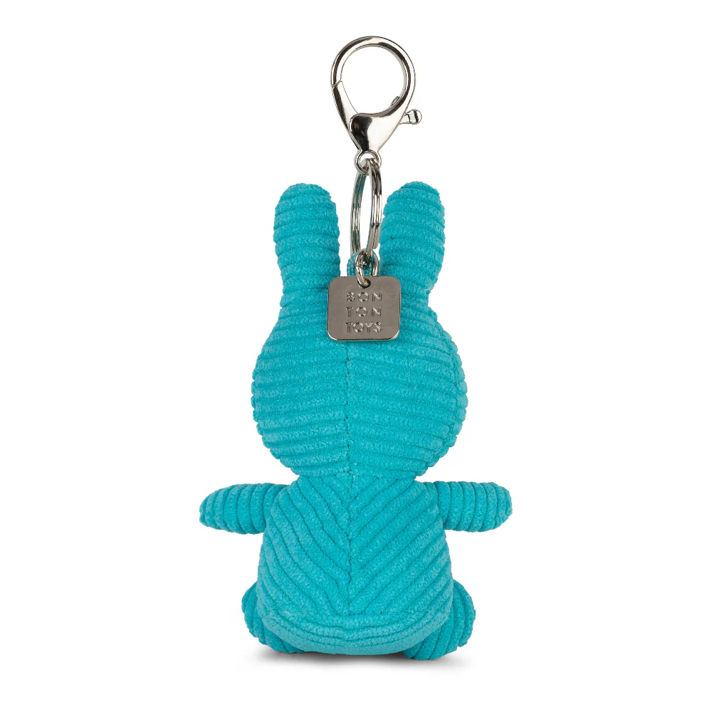 Bon Ton Toys x Miffy Keychain Corduroy Doll Teal - Image 3