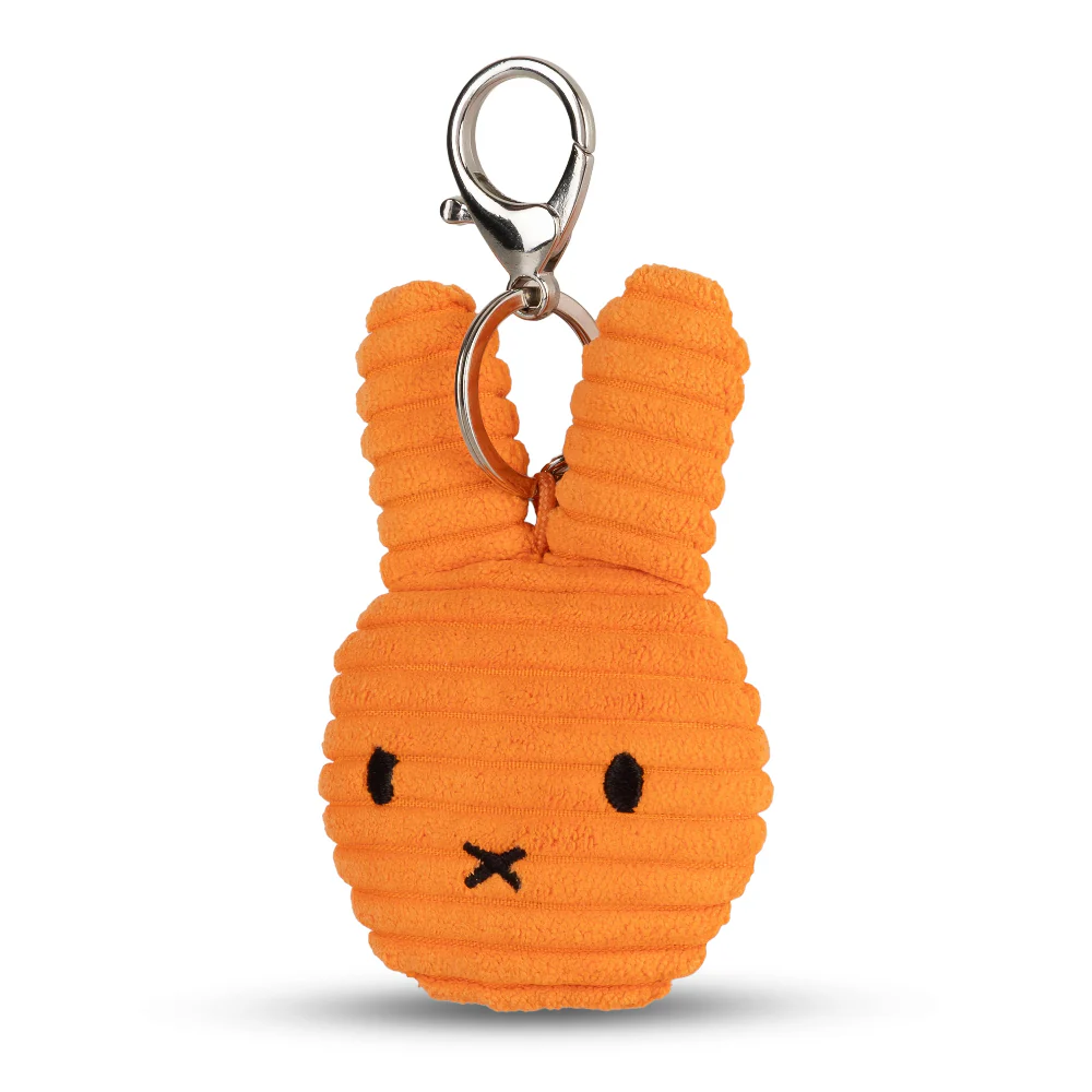 Bon Ton Toys x Miffy Keychain Corduroy Face Orange - Image 2