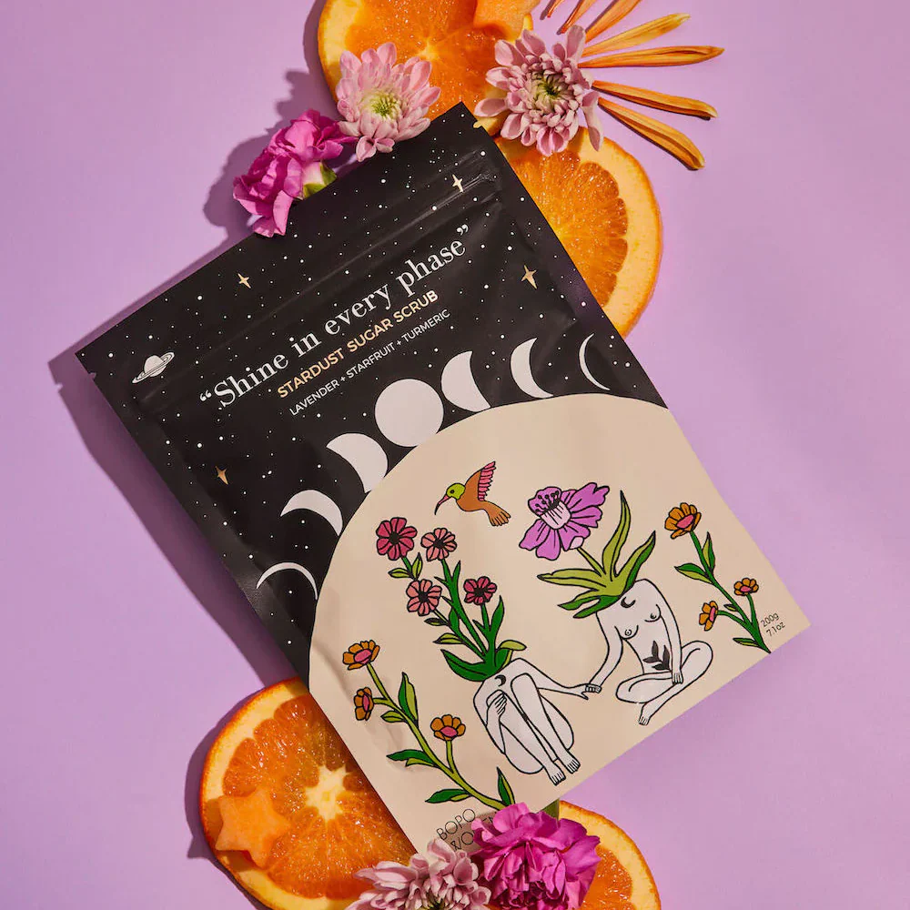 Bopo Women Sugar Scrub 200g Stardust - Image 3