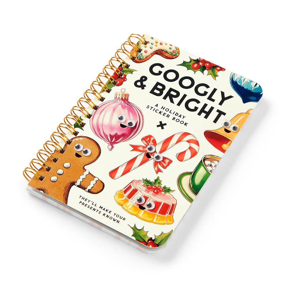 Brass Monkey Holiday Sticker Book Googly & Bright - Image 2