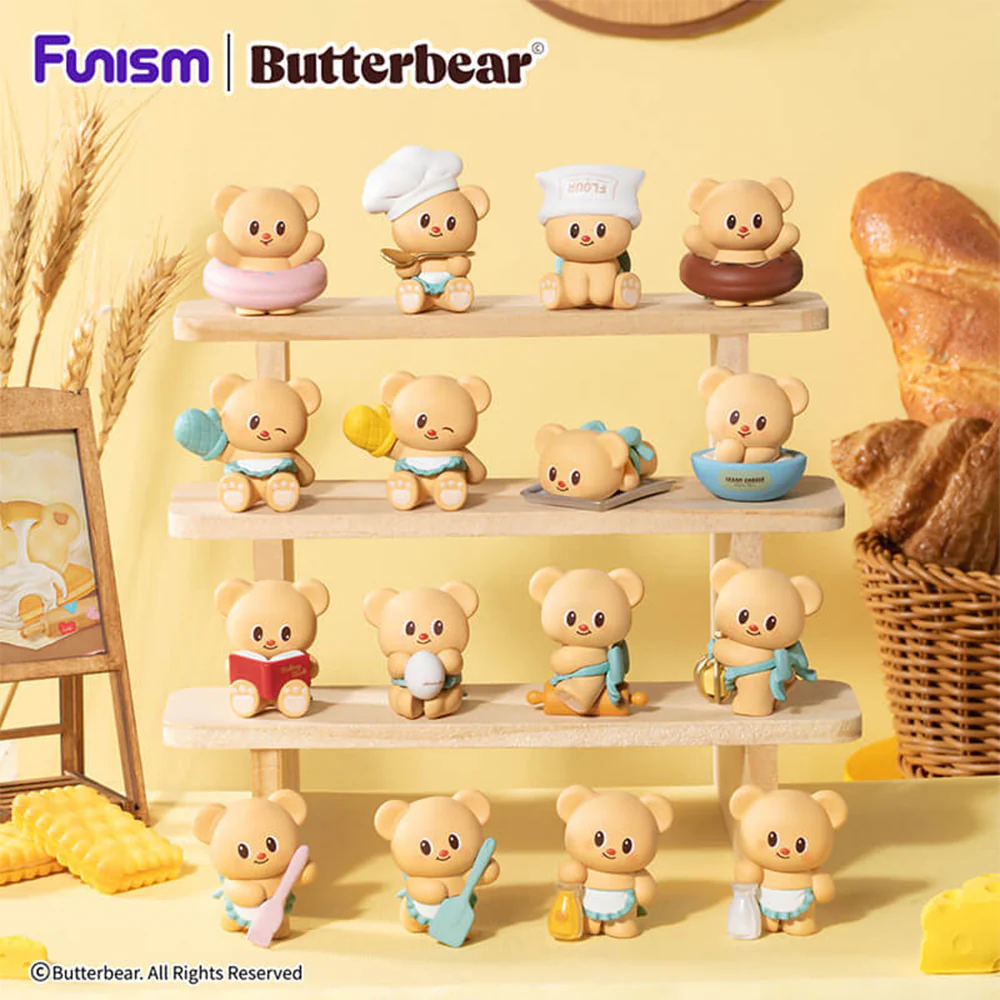 Butterbear Baked with Love Figures Pack of 3 Blind Box - Image 7