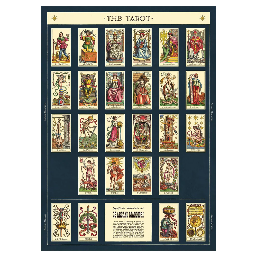 Cavallini Vintage Poster Tarot