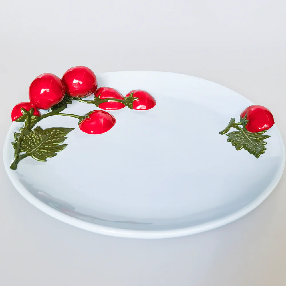 Ceramic Tomato Plate - Image 3