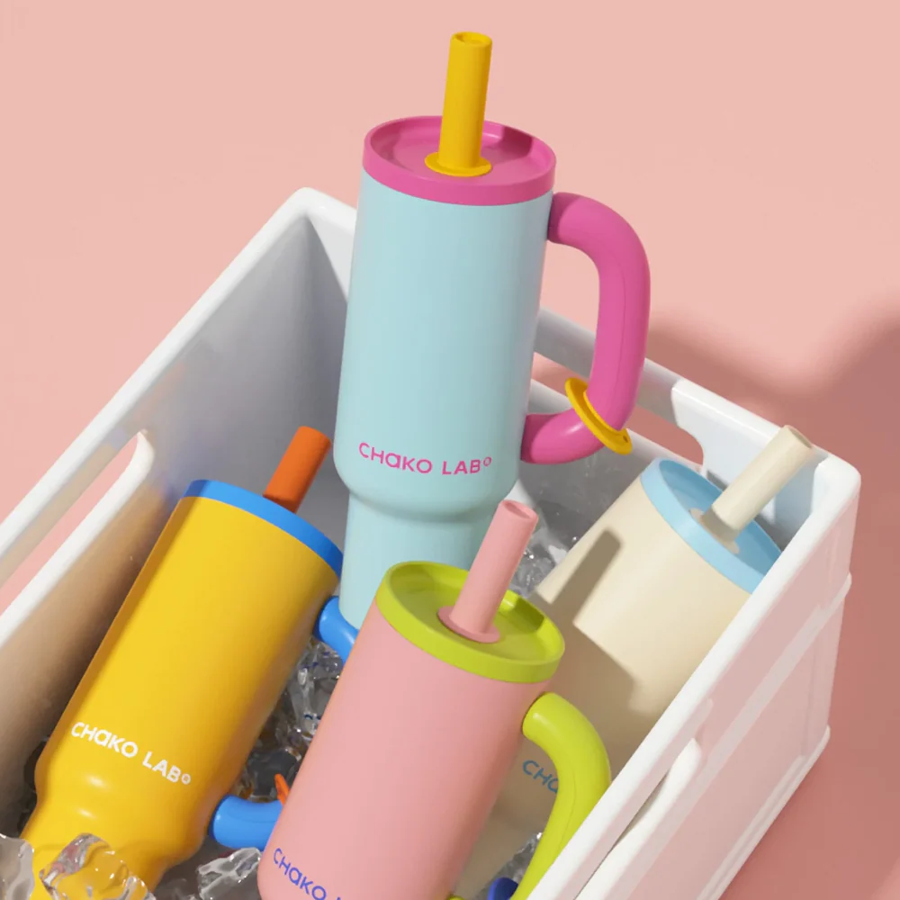 Chako Lab Bawang Tumbler Pink Green - Image 9