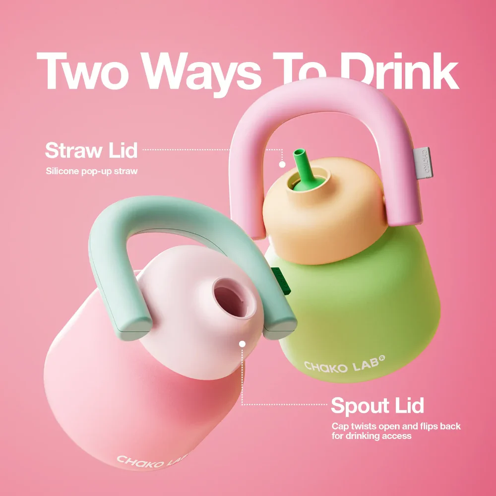 Chako Lab Linlin Kettle Stainless Pink V2 - Image 2