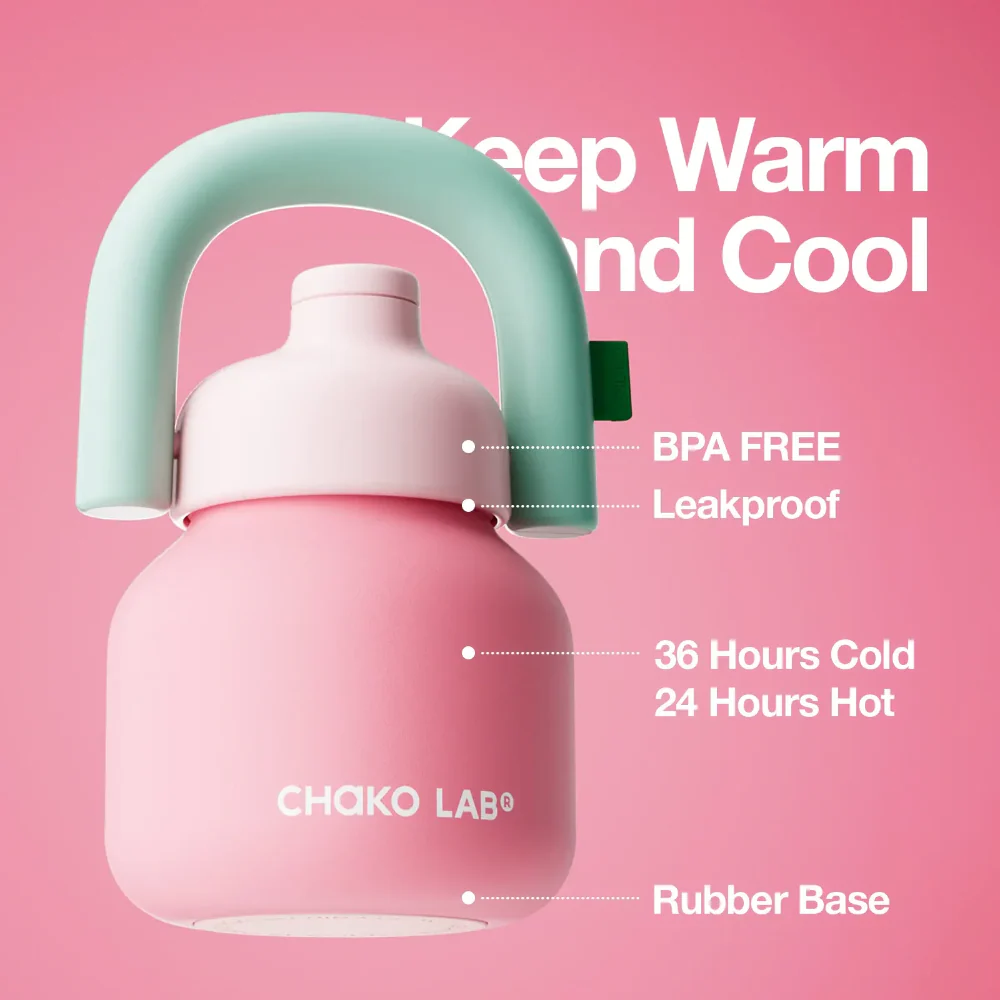 Chako Lab Linlin Kettle Stainless Pink V2 - Image 3