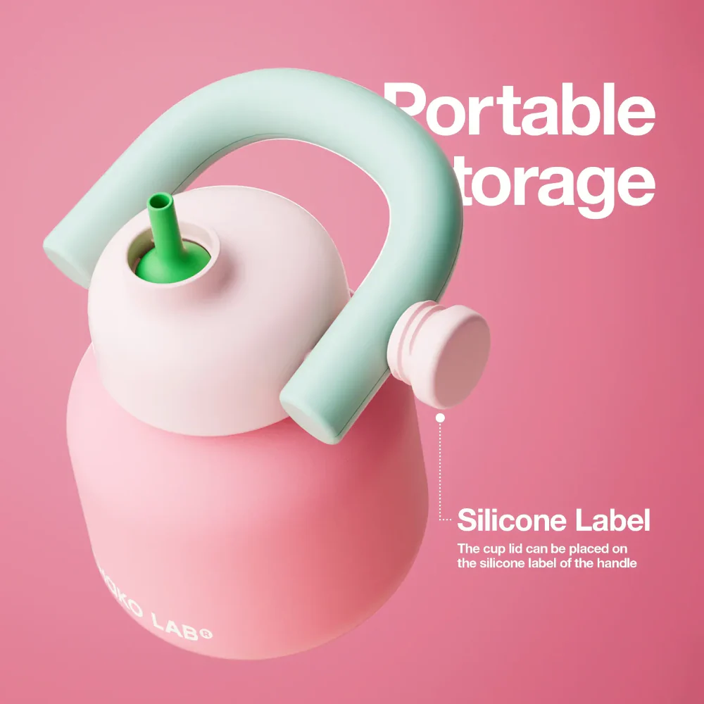 Chako Lab Linlin Kettle Stainless Pink V2 - Image 4