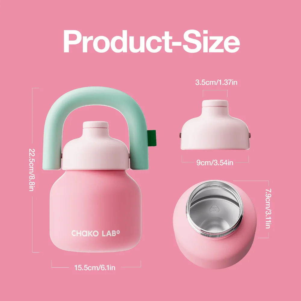 Chako Lab Linlin Kettle Stainless Pink V2 - Image 5