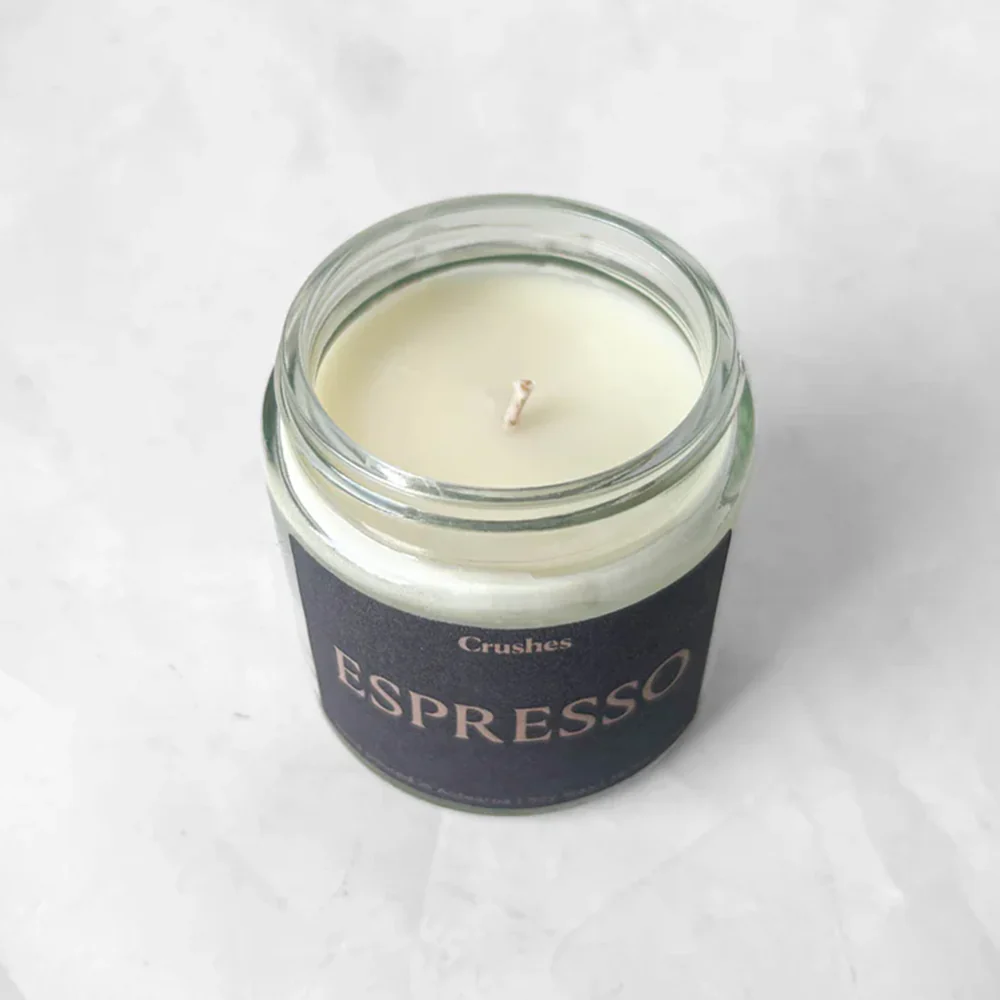 Crushes Scented Soy Candle Espresso 120g - Image 3