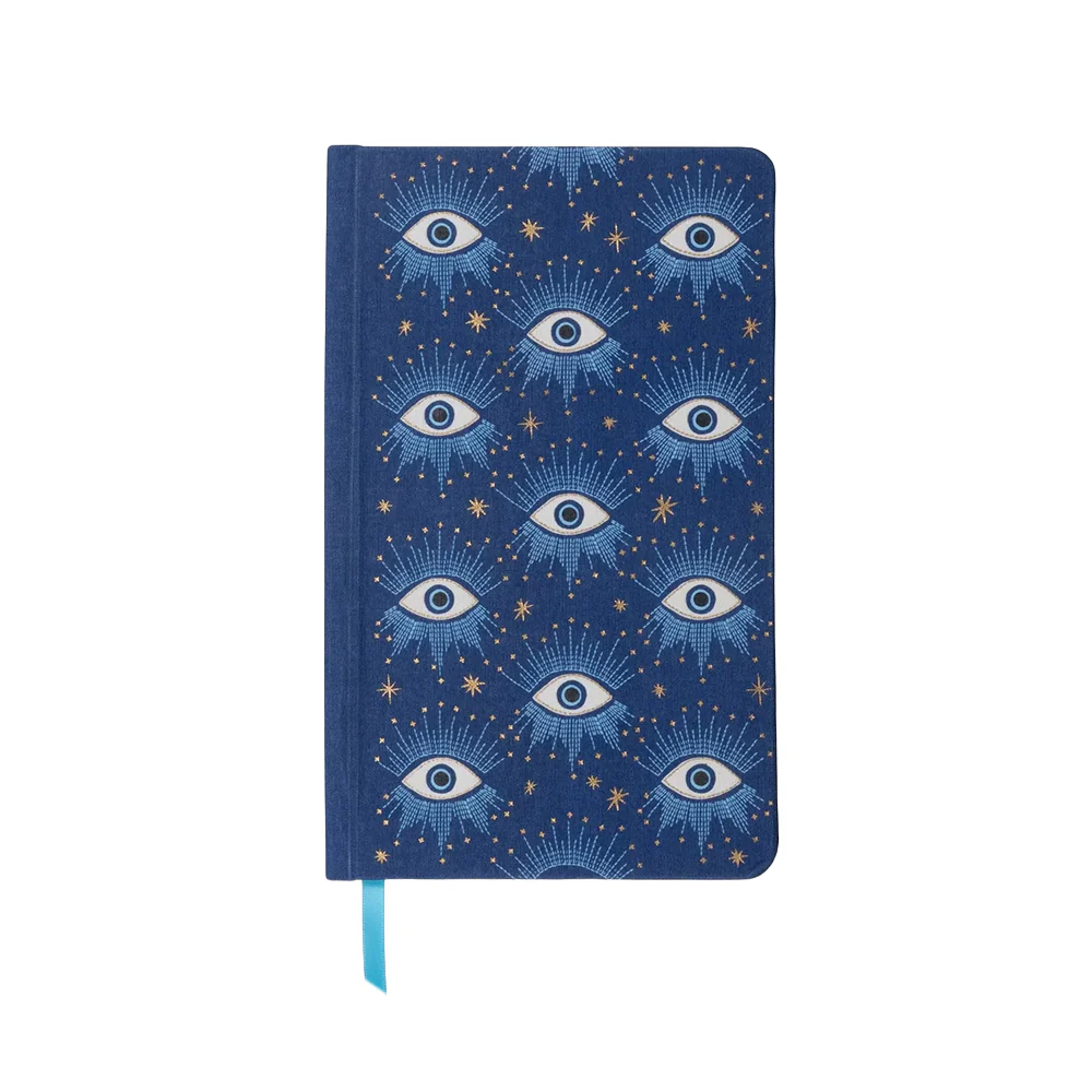 Designworks Ink Celestial Bookcloth Journal Starry Eyed