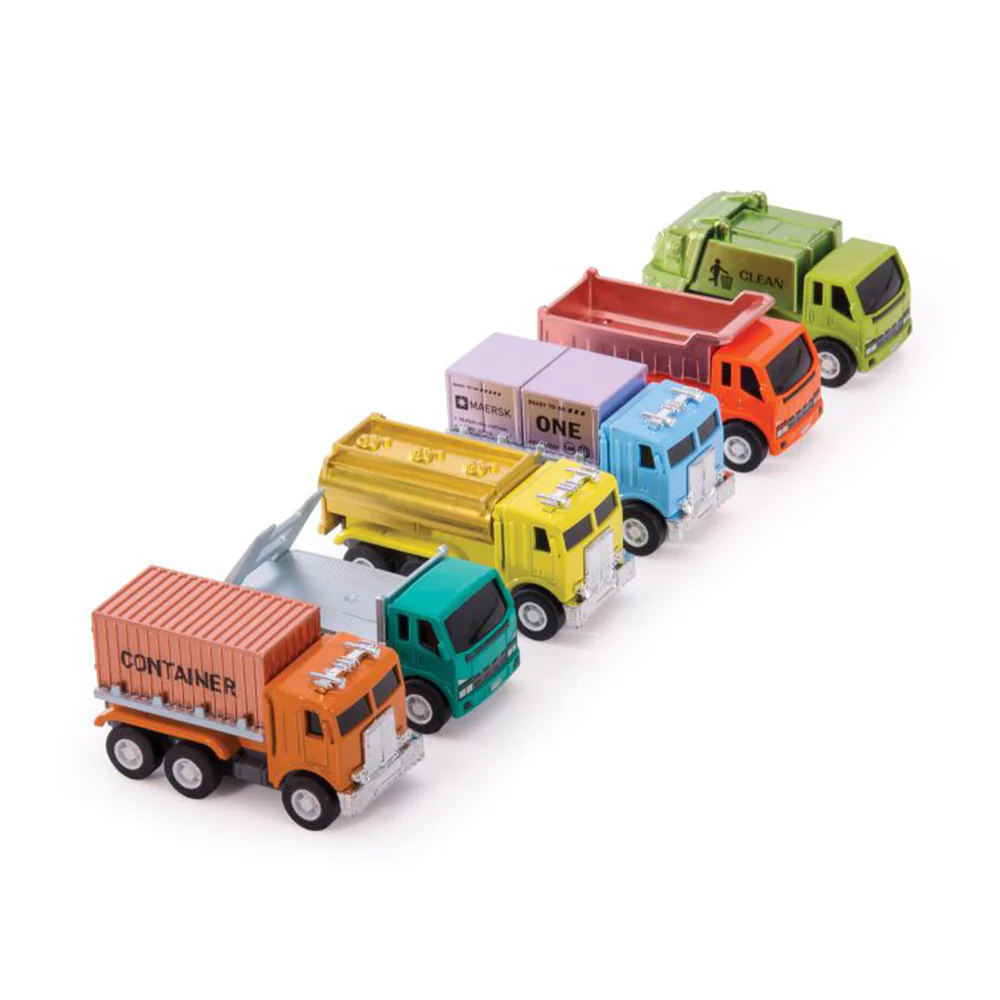 Diecast Pull Back Truck Assorted - Image 2