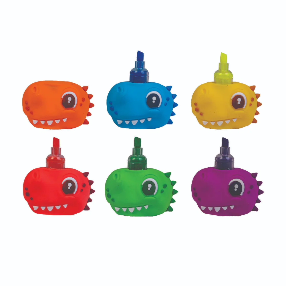 Dino Highlighters Pack of 5 - Image 2