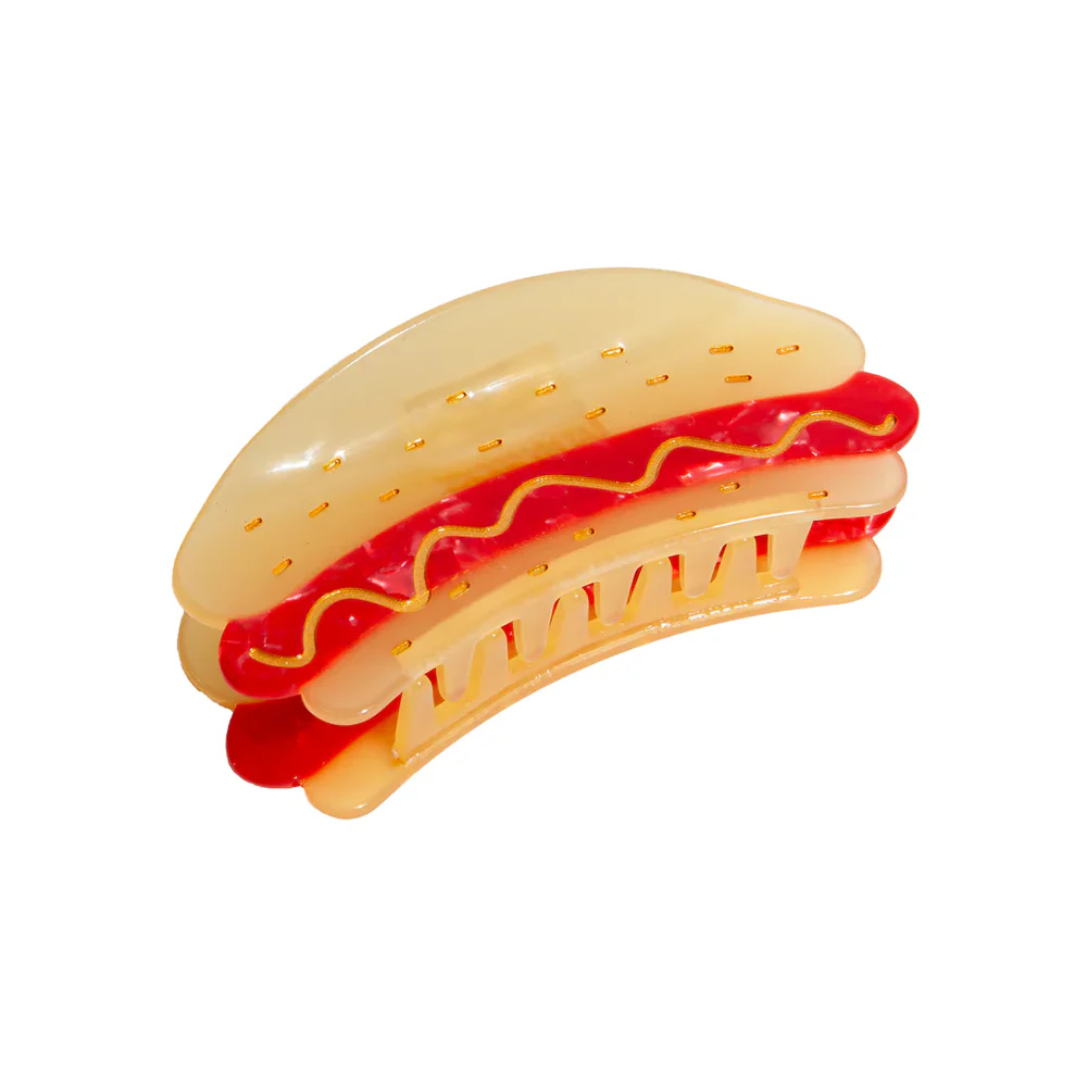 Eat My Socks Hair Claw Hotdog