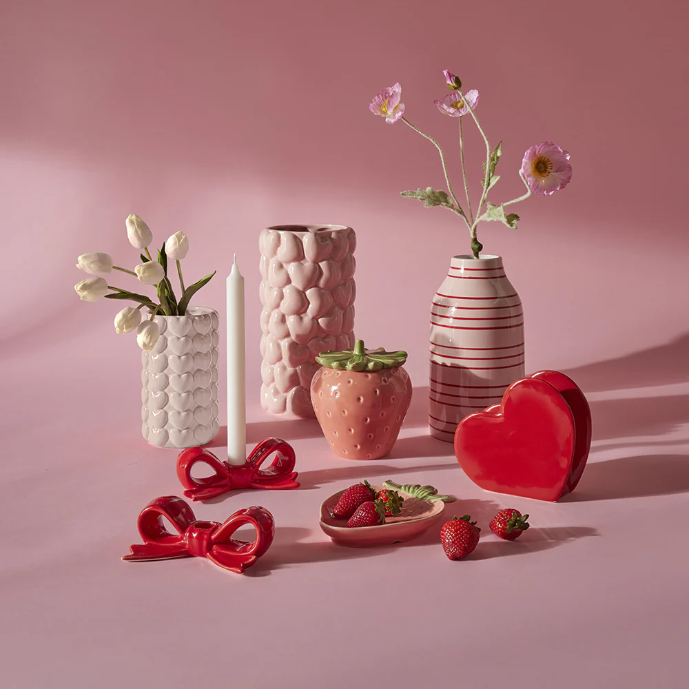 Emporium Sweetheart Vase Red - Image 4