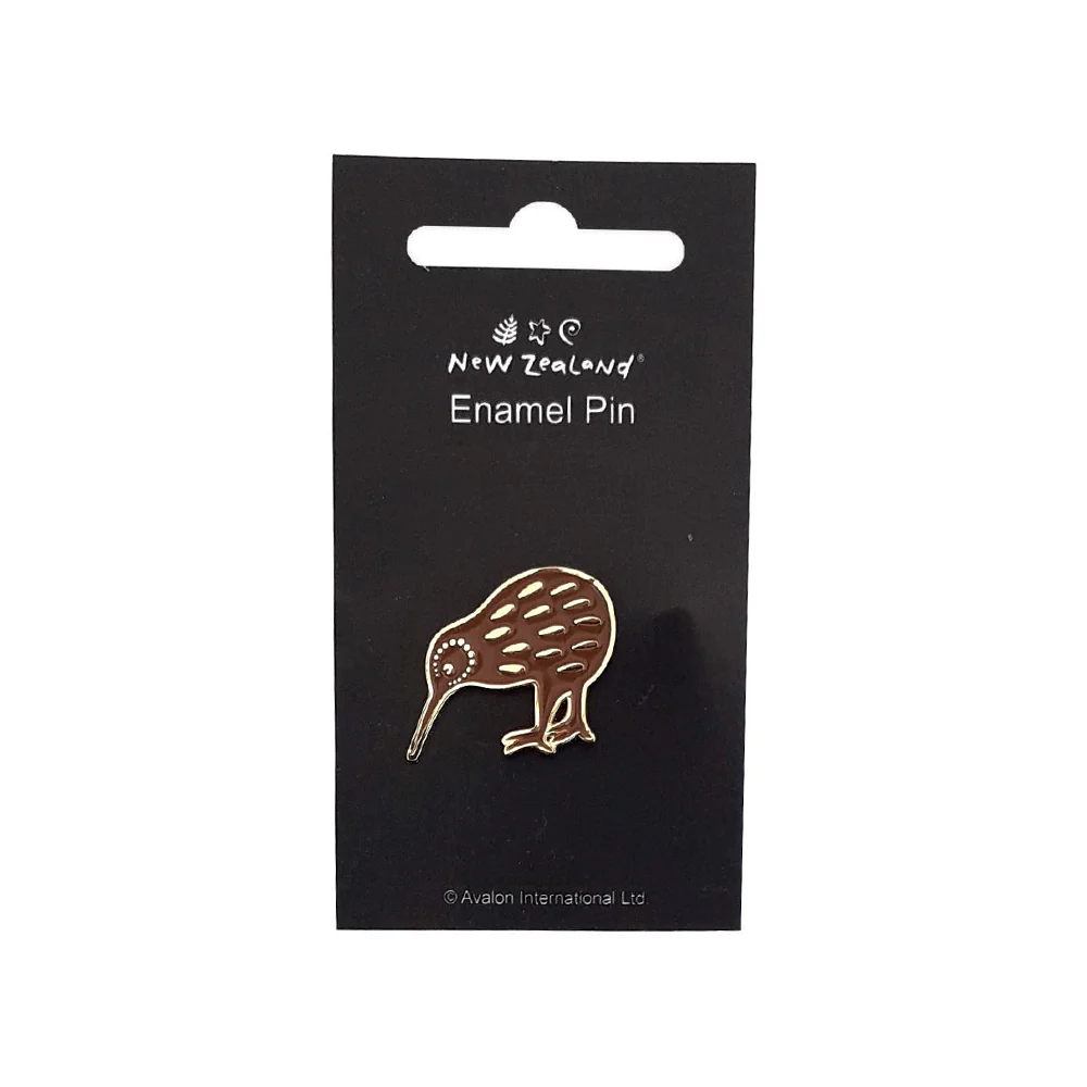 Enamel Pin Badge NZ Kiwi Bird