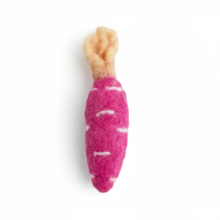 Fairtraid Felt Mini Coloured Carrot - Image 5