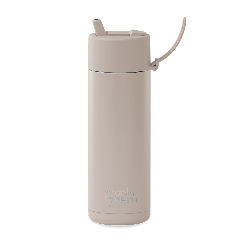 Frank Green Reusable Bottle Flip Straw 20oz Moon Dust