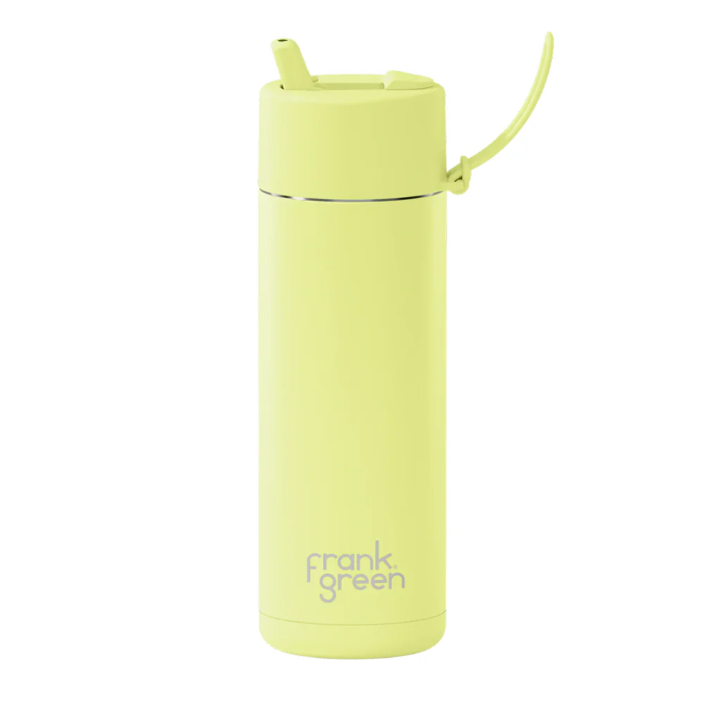 Frank Green Reusable Bottle Flip Straw 20oz Star Glow